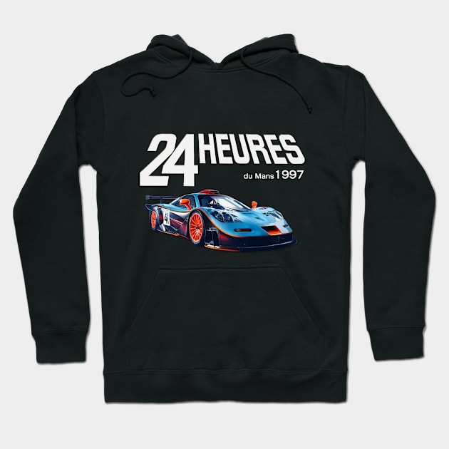 F1 Le Mans Racer Hoodie by Spyinthesky